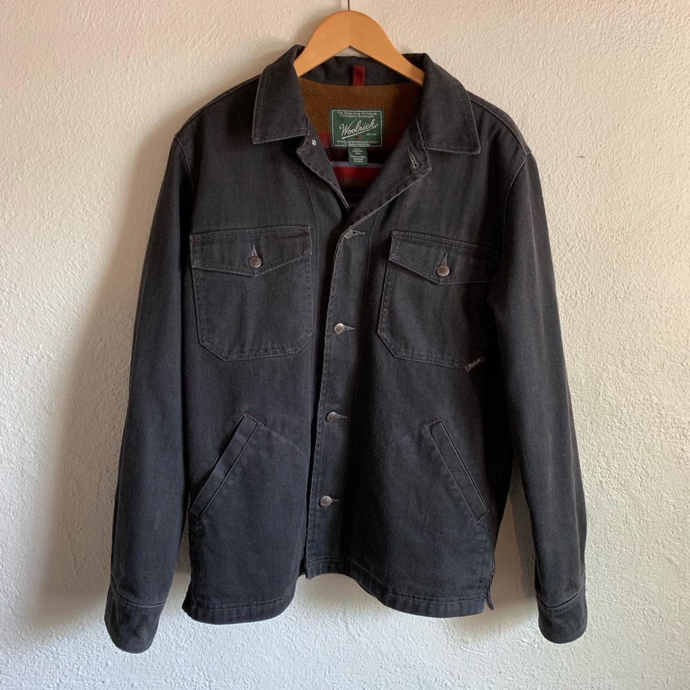 Woolrich Fleece Lined Denim jacket